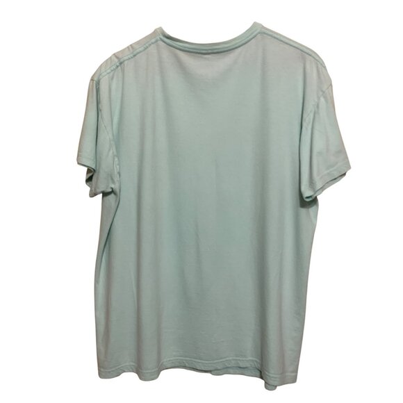 FRCHSLA Unisex T-Shirt "No New FRIENDS" Graphic Spelled Out Mint Green Sz XL Y2K - Picture 6 of 7